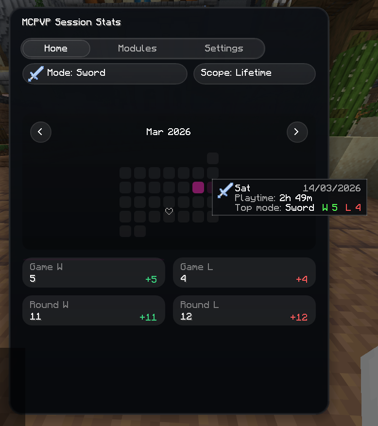 Neo — MCPVP Stats Tracker